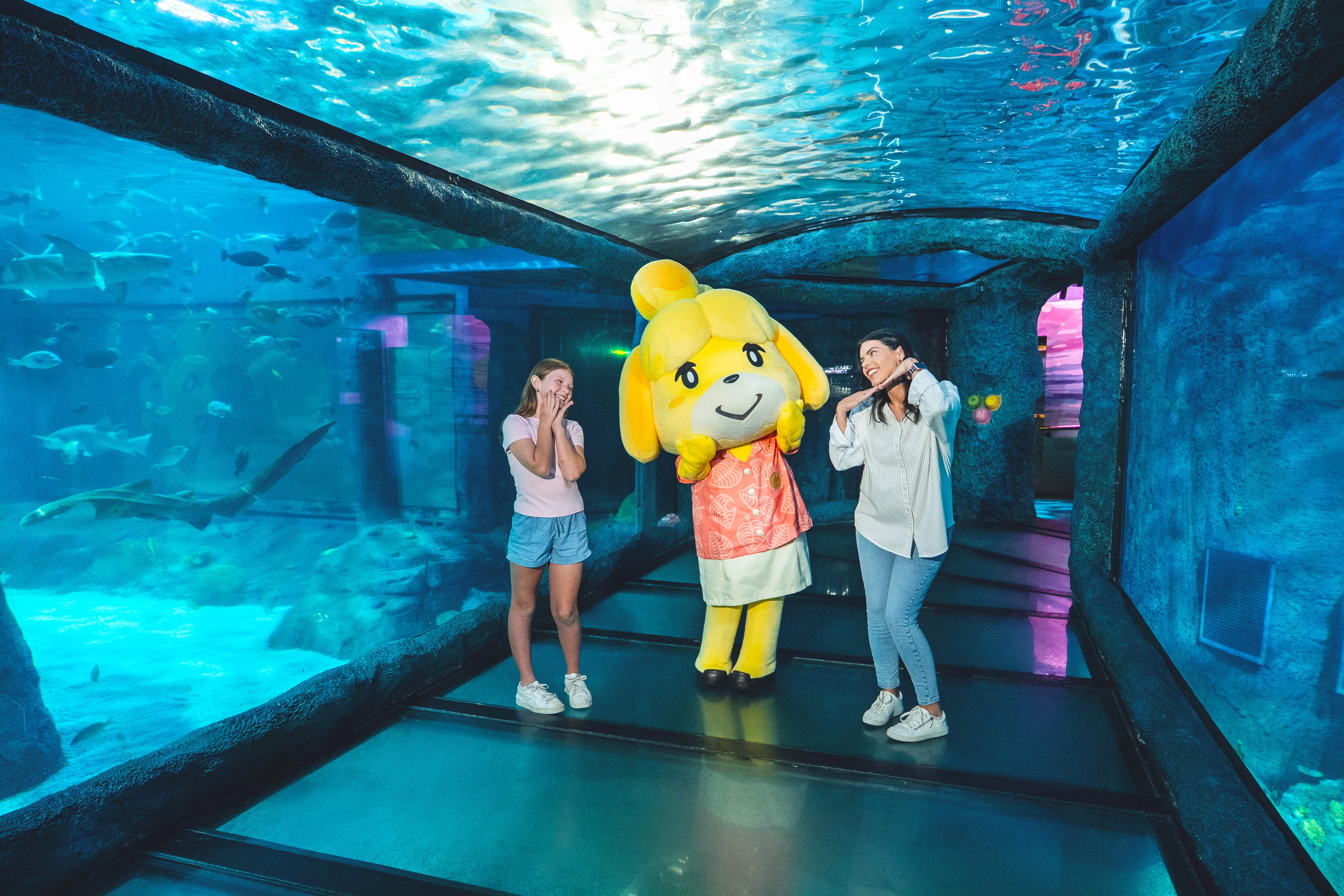 Isabelle at SEA LIFE Sydney Aquarium