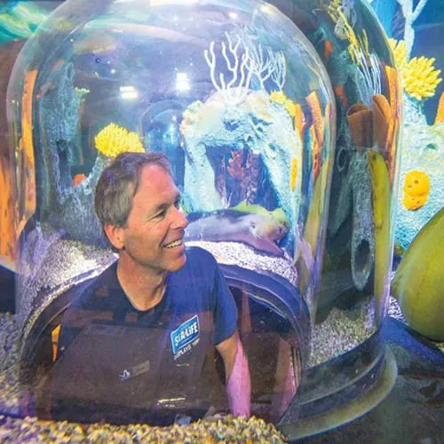 Steve aus Orlando arbeitet bei SEA LIFE