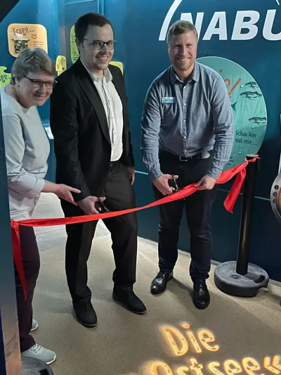 Eröffnung neue NABU-Ausstellung "Die Ostsee - einzigartig & bedroht"