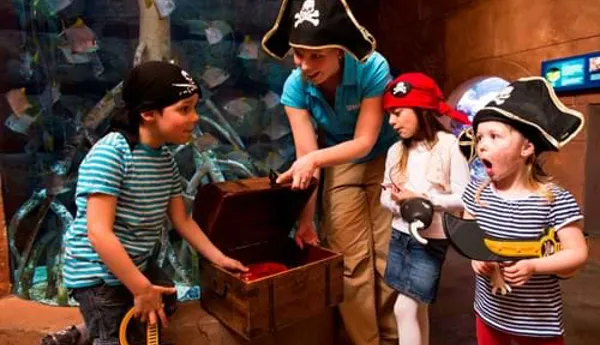 Piratenschatzsuche im SEA LIFE